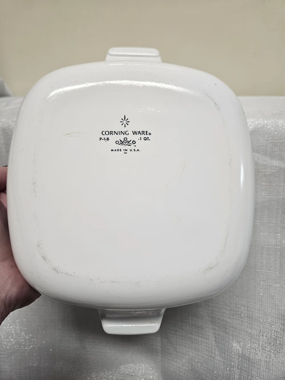 CorningWare Blue Cornflower Pattern Dish